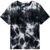 imageVerdusa Boys Tie Dye Short Sleeve Casual TShirt Top Round Neck Summer Tee TopsBlack