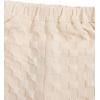 imageVerdusa Boys 2 Piece Outfit Textured Letter Short Sleeve Shirt and Shorts SetBeige