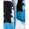 imageVerdusa Boys 2 Piece Set Colorblock Button Down Collar Neck Short Sleeve Shirt with High Waist ShortsMulticolor