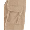imageVerdusa Boys Casual Cargo Pants Elastic Waist Workout Sweatpants JoggersApricot