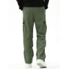 imageVerdusa Boys Casual Cargo Pants Elastic Waist Workout Sweatpants JoggersArmy Green