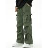 imageVerdusa Boys Casual Cargo Pants Elastic Waist Workout Sweatpants JoggersArmy Green