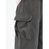 imageVerdusa Boys Casual Cargo Pants Elastic Waist Workout Sweatpants JoggersDark Grey