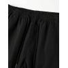 imageVerdusa Boys Drawstring Waist Flap Pockets Casual Cargo Pants JoggersBlack