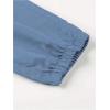 imageVerdusa Boys Drawstring Waist Flap Pockets Casual Cargo Pants JoggersDusty Blue