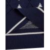 imageVerdusa Boys V Neck Argyle Print Knitted Vintage Sweater Vest Casual Sleeveless PulloversBlue Grey