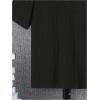 imageVerdusa Boys Casual Shirt Tops Short Sleeve Collar Textured Tee ShirtsBlack