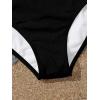 imageVerdusa Girls 3 Piece Halter Bikini Sets Bathing Suit with Cover Up SkirtBlack