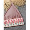 imageVerdusa Girls 3 Piece Halter Bikini Sets Bathing Suit with Cover Up SkirtDusty Pink