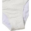 imageVerdusa Girls 3 Piece Halter Bikini Sets Bathing Suit with Cover Up SkirtWhite