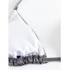 imageVerdusa Womens 2 Piece Bathing Suit Metallic Swimwear Halter String Triangle Bikini SetsDark Grey
