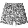 imageVerdusa Mens Drawstring Waist Swimwear Beach Shorts Swim Trunks with PocketsBlack White