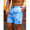 imageVerdusa Mens Drawstring Waist Swimwear Beach Shorts Swim Trunks with PocketsBlue