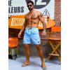 imageVerdusa Mens Drawstring Waist Swimwear Beach Shorts Swim Trunks with PocketsBlue