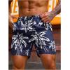 imageVerdusa Mens Drawstring Waist Swimwear Beach Shorts Swim Trunks with PocketsDark Blue