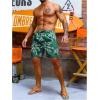 imageVerdusa Mens Drawstring Waist Swimwear Beach Shorts Swim Trunks with PocketsDark Green