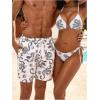 imageVerdusa Mens Drawstring Waist Swimwear Beach Shorts Swim Trunks with PocketsDragon Black