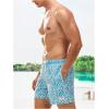 imageVerdusa Mens Drawstring Waist Swimwear Beach Shorts Swim Trunks with PocketsFloral Blue