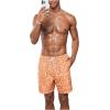 imageVerdusa Mens Drawstring Waist Swimwear Beach Shorts Swim Trunks with PocketsOrange