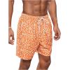 imageVerdusa Mens Drawstring Waist Swimwear Beach Shorts Swim Trunks with PocketsOrange