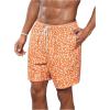 imageVerdusa Mens Drawstring Waist Swimwear Beach Shorts Swim Trunks with PocketsOrange