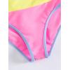imageVerdusa Girls 2 Piece Colorblock High Waisted Bikini Sets Swimsuit Swimwear Bathing SuitsPink