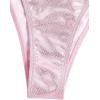 imageVerdusa Womens 2 Piece Bathing Suit Glitter Triangle Top Tie Side Thong Bikini SwimsuitsPink