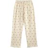 imageVerdusa Womens 2 Piece Pajamas Sets Cute Pj Set Graphic Print Comfy Loungewear Sets Ruffle Trim Top and PantsCherry Apricot