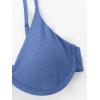 imageVerdusa Womens 2 Piece Triangle Bikini High Cut Bathing Suit SwimsuitBlue