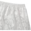 imageVerdusa Womens 2pc Satin Nightwear Button Front Sleepwear Short Sleeve Pajamas SetLeopard White