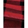 imageVerdusa Womens Buffalo Plaid Print Fuzzy Pajama Pants Loungewear Sleep PantsRed