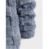 imageVerdusa Mens Fuzzy Pullover Hoodie Long Sleeve Letter Embroidery Hooded SweatshirtDusty Blue