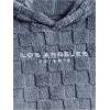 imageVerdusa Mens Fuzzy Pullover Hoodie Long Sleeve Letter Embroidery Hooded SweatshirtDusty Blue