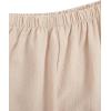 imageVerdusa Womens 2 Piece Lounge Sets Cute Linen Pajama Set Ruffled Sleeve Shirt and Shorts ApricotApricot