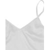imageVerdusa Womens 4 Piece Satin Cami Top and Shorts Pants Nightwear Pajama SetWhite