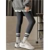 imageVerdusa Womens 6 Pairs Stripes Ankle Socks Casual Sporty Calf SocksMulticolor a
