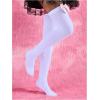 imageVerdusa Womens Bow Knot Over The Knee Socks Long Boot StockingsWhite and Pink