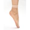 imageVerdusa Womens Fishnet Floral Lace Transparent SocksApricot
