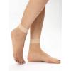 imageVerdusa Womens Fishnet Floral Lace Transparent SocksApricot