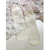 imageVerdusa Womens Fishnet Floral Lace Transparent SocksPolka Dots White