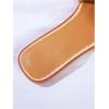 imageVerdusa Womens Flat Sandals Pearl Sandals Square Toe Summer Slip On Flat ShoesApricot