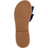 imageVerdusa Womens Open Toe Flat Sandals Bow Knot Slides Leather Summer SlippersRoyal Blue