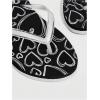 imageVerdusa Womens TStrap Thong Flat Sandals Square Toe Slip On Flip FlopsBlack2