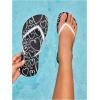 imageVerdusa Womens TStrap Thong Flat Sandals Square Toe Slip On Flip FlopsBlack2