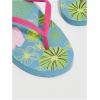 imageVerdusa Womens TStrap Thong Flat Sandals Square Toe Slip On Flip FlopsBlue and Pink