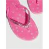 imageVerdusa Womens TStrap Thong Flat Sandals Square Toe Slip On Flip FlopsHot Pink