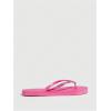 imageVerdusa Womens TStrap Thong Flat Sandals Square Toe Slip On Flip FlopsHot Pink