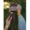 imageVerdusa Womens Rhinestone Sandals Glitter Casual Sandal Flats Open Toe Sparkle SlidesCoffee Brown