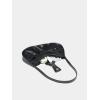 imageVerdusa Womens Pleated Hobo Shoulder Bag PU Leather Clutch HandbagBlack