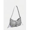 imageVerdusa Womens Pleated Hobo Shoulder Bag PU Leather Clutch HandbagGrey